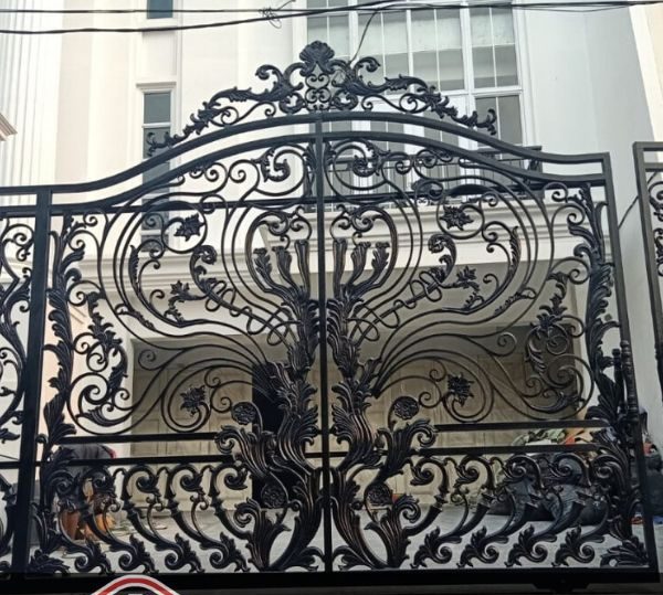 jual pagar besi tempa, jual tralis besi tempa, pagar mewah