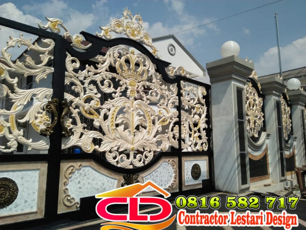 pagar klasik,pagar mewah, pagar sultan super mewah