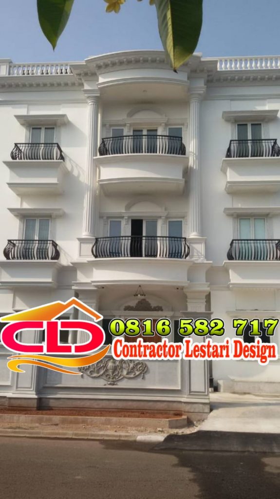 rumah mewah, pagar mewah costume, bakon railing mewah