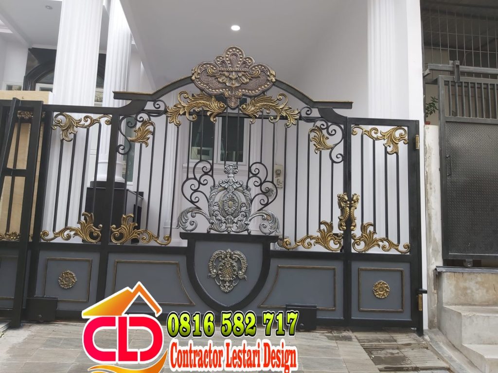 pagar klasik makasar,pagar mewah makasar